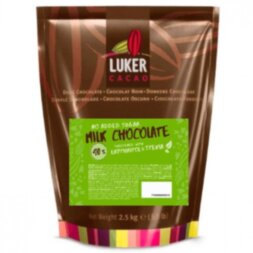 Шоколад молочный Luker erythritol+stevia 40% с эритритом и стевией
