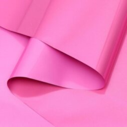 Полисилк двухсторонний розовый + розовый, 1 х 20 м