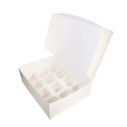Коробка для капкейков на 12шт (кор 50шт) без окна