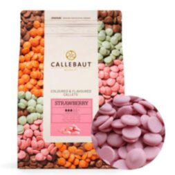 Callebaut (Бельгия) шоколад STRAWBERRY  каллеты