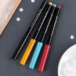 Набор маркеров для украшения десертов 18,7×6,5×1,5 см, 4 шт, разноцветные