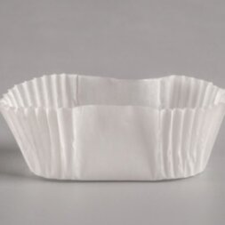 Форма для выпечки белая, форма овал, 2,5 х 4,5 х 2 см(100шт)