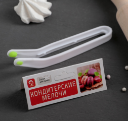 Щипцы кондитерские Доляна, 15×3,5 см