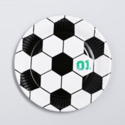 Тарелка бумажная «Футбол» (10шт)