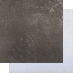 Фотофон двусторонний &quot;Белый бетон - Чёрный&quot; 45 х 45 см, переплётный картон, 980 г/м