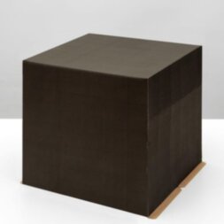 Кондитерская упаковка, без окна, чёрная, 30 х 30 х 30 см
