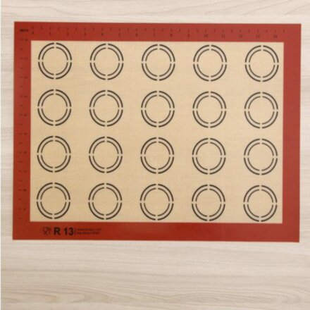 Коврик армированный для макаронс, 42×29,5 см