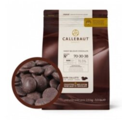 Callebaut (Бельгия) шоколад ГОРЬКИЙ 70,5% каллеты 500гр