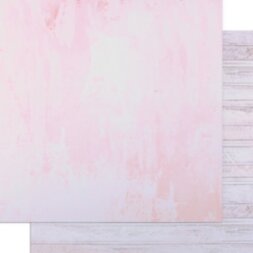 Фотофон двусторонний &quot;Розовая штукатурка и доски&quot; 45 х 45 см, переплётный картон, 980 г/м