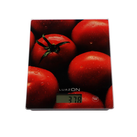 Весы кухонные Luazon LVK-702 &quot;Томаты&quot;, электронные, до 7 кг