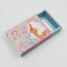 Коробка для сладостей «8 марта», 20 × 15 × 5 см