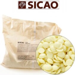 Sicao (Россия) шоколад БЕЛЫЙ 28% каллеты 5кг