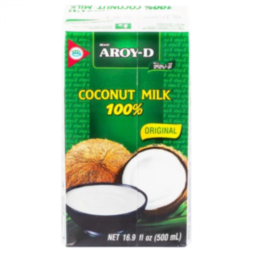 Кокосовое молоко 17-19 % Aroy-D,500мл