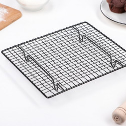 Решётка для глазирования и остывания кондитерских изделий 43×37×1,2см