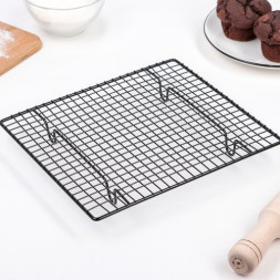 Решётка для глазирования и остывания кондитерских изделий KONFINETTA, 26×23×3 см