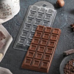 Форма для шоколада 7×15×1 см &quot;Шоколад традиционный&quot;