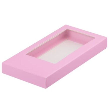 Коробочка для плитки Розовая матовая 160*80*17 (кор 50шт)
