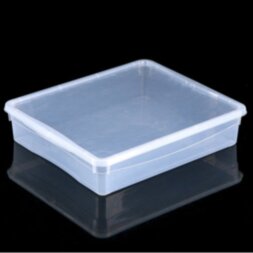 Ящик для хранения с крышкой Bubble Boom, 8 л, 40×33,5×8,5 см, цвет МИКС
