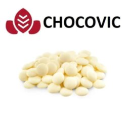 Chocovic  шоколад БЕЛЫЙ 27% каллеты (5кг)