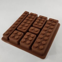 Форма для шоколада &quot;Лего&quot; 11,5*11,5 ,7 ячеек