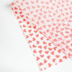Бумага упаковочная тишью Little hearts, 50 × 70 см