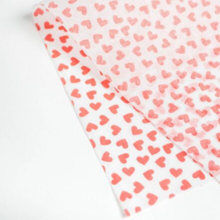 Бумага упаковочная тишью Little hearts, 50 × 70 см