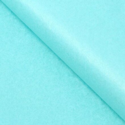 Бумага упаковочная тишью, зеленая, 50 х 66 см
