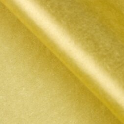Бумага упаковочная тишью, золотой, 50 см х 66 см