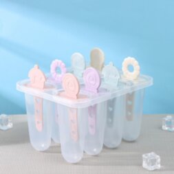 Форма для мороженого «Леденец», 8 ячеек, 15×12×12 см, цвет МИКС