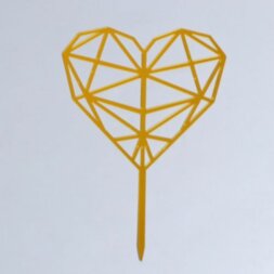 Топпер «Сердце», геометрия
