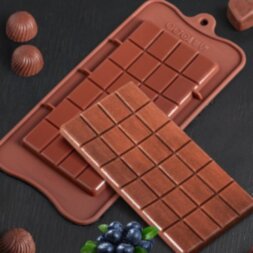 Форма для льда и шоколада «Плитка» 21*10,5