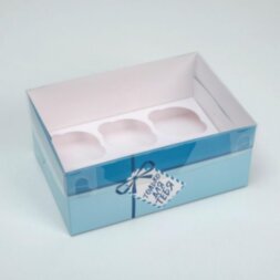 Коробка для капкейка «Только для тебя», 23 × 16 × 10 см