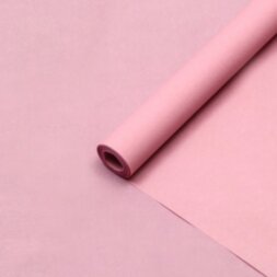 Пергамент флористический &quot;Нежно розовый&quot;, 0,6 х 10 м, 45 г/м2