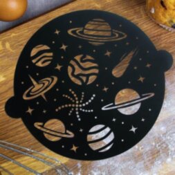Трафарет для выпечки «Космос», 30 × 35 см