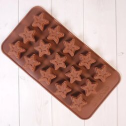 Форма шоколада «Звезды»
