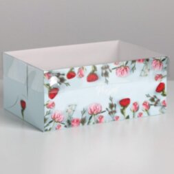 Коробка для капкейка Present, 23 × 16 × 10 см