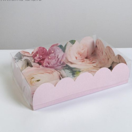 Коробка подарочная с PVC-крышкой «Прекрасные грёзы», 20 × 30 × 8 см