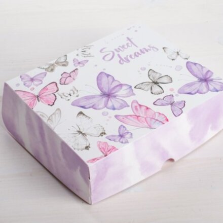 Коробочка для кондитерских изделий Sweet Dreams 17 × 20 × 6 см