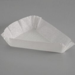 Форма для выпечки белая, форма треугольник, 10,2 х 10,2 х 7,5 х 2,5 см