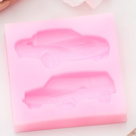 Молд 6,5х6,5 &quot;Авто&quot;, цвета МИКС