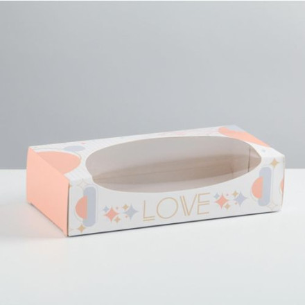 Коробка складная Love, 10 х 20 х 5 см
