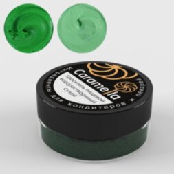 Краситель сухой водорастворимый Caramella Темно-Зеленый 20 гр