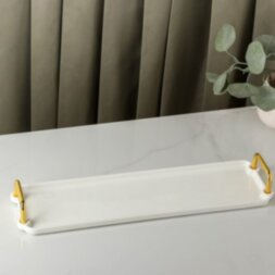 Блюдо для подачи с ручками «Нюд», 40×11 см