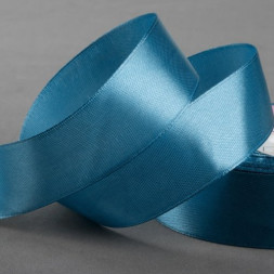 Лента атласная, 25 мм × 23 ± 1 м, цвет лазурный №36