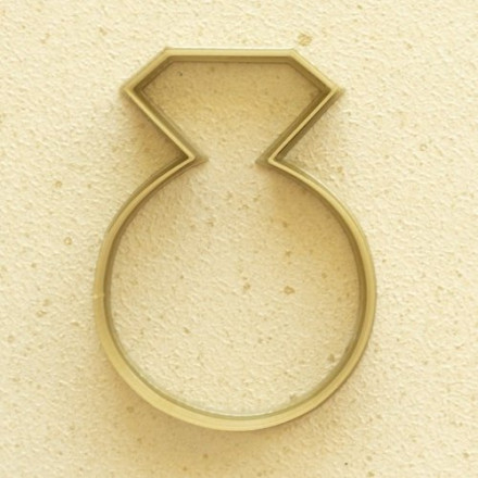 Форма &quot;Кольцо с бриллиантом&quot; (8 cm (3,1 in))