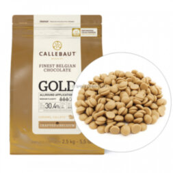 Callebaut (Бельгия) шоколад GOLD  каллеты 1кг