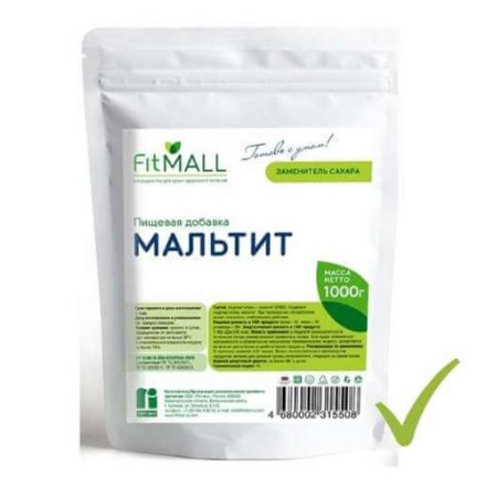 МАЛЬТИТ заменитель сахара 1 кг