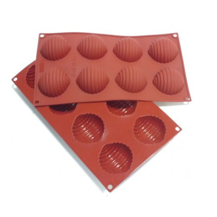 Форма силиконовая, ЮЛА, 8 фигур 60х55 h30мм