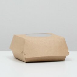 Коробка для бенто-торта, 12 х 12 х 7 см