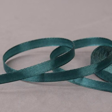 Лента атласная, 6 мм × 23 ± 1 м, цвет мурена №153